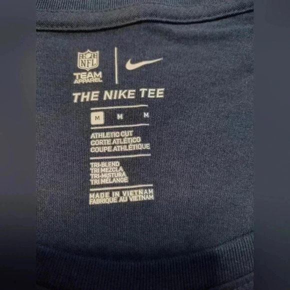 Nike Seattle Seahawks NFL Team Apparel Long Sleeve T-shirt Medium - Picture 5 of 8